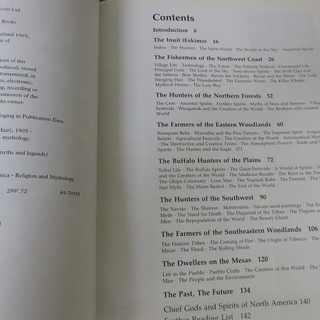 【洋書】North American Indian Mythology (Library of the World's Myths and Legends)