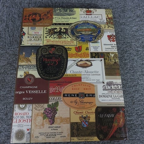 【洋書】les etiquettes de vin un monde merveilleux/ワインラベル/BL5-S35