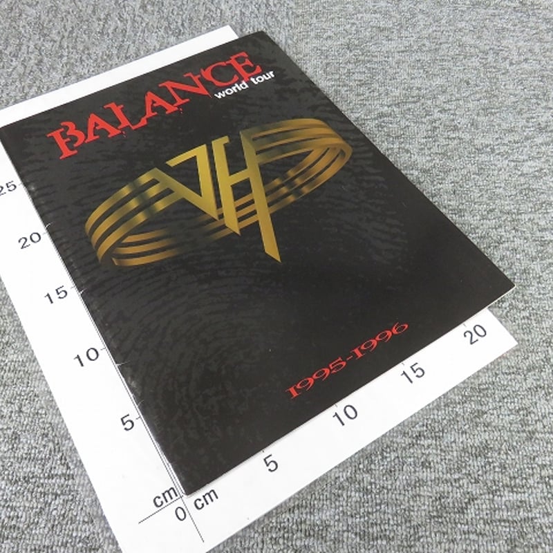 VAN HALEN ヴァン・ヘイレン world tour 1995-1996 BALANCE