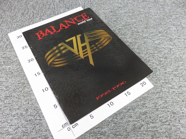 VAN HALEN ヴァン・ヘイレン world tour 1995-1996 BALANCE