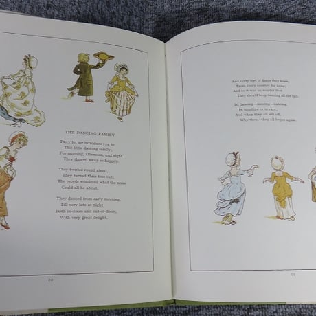 【洋書・絵本】MARIGOLD GARDEN（マリーゴールドガーデン）/Kate Greenaway（ケイト・グリーナウェイ）BL5-SY12
