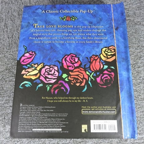 【洋書・絵本】Beauty & the Beast /美女と野獣　英語版/BL5-SY6