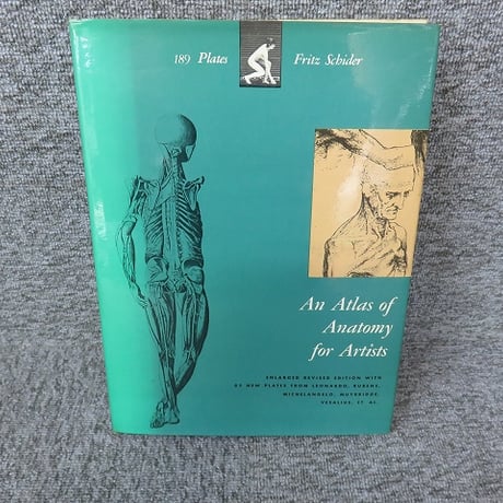 【洋書】AN ATLAS OF ANATOMY FOR ARTISTS　アーティストのための解剖学書/BL5-S10
