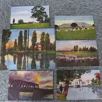 古い絵葉書　原色版『札幌維新堂絵葉書7枚』BL5-A7