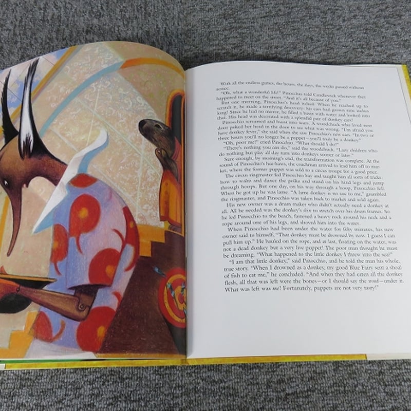 ピノキオページ 洋書・絵本】Pinocchio/ピノキオ 1993年/BL5-SY14 | エイワ書店