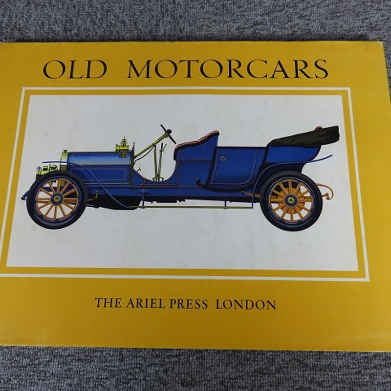 洋書】OLD MOTORCARS the ariel press クラシックカー画集/BL5