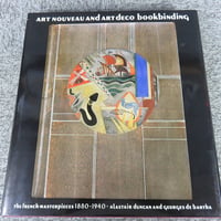 【洋書】Art Nouveau and Art Deco Bookbinding/BL5-S25