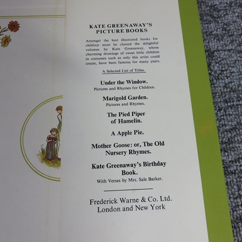 洋書・絵本】MARIGOLD GARDEN（マリーゴールドガーデン）/Kate Greena