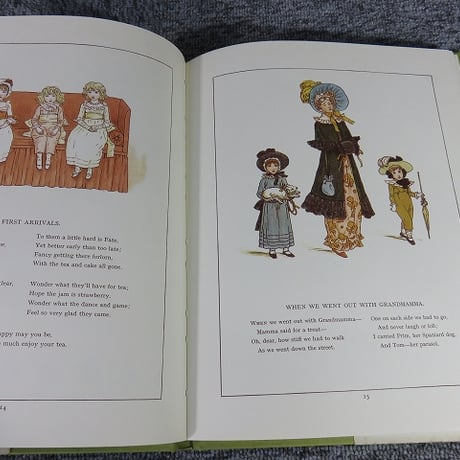 【洋書・絵本】MARIGOLD GARDEN（マリーゴールドガーデン）/Kate Greenaway（ケイト・グリーナウェイ）BL5-SY12