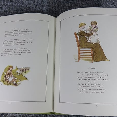 【洋書・絵本】MARIGOLD GARDEN（マリーゴールドガーデン）/Kate Greenaway（ケイト・グリーナウェイ）BL5-SY12