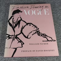 【洋書】Fashion Drawing in "Vogue" 英語版  William Packer (著)BL5-S19