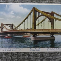 戦前絵葉書　東京大十六橋「清州橋」/BL5-A36