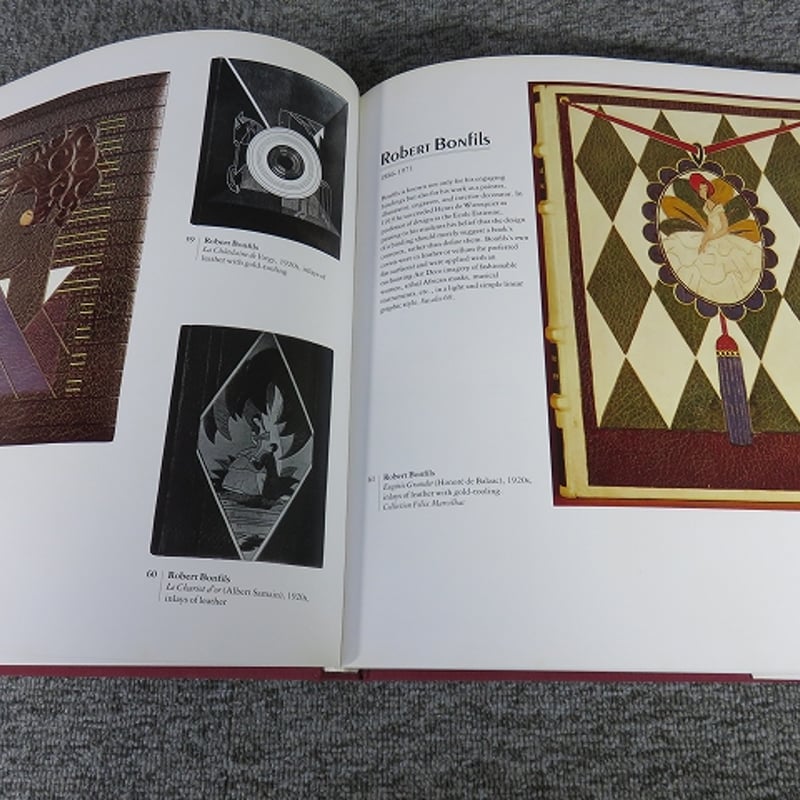洋書】Art Nouveau and Art Deco Bookbinding/BL5-S2