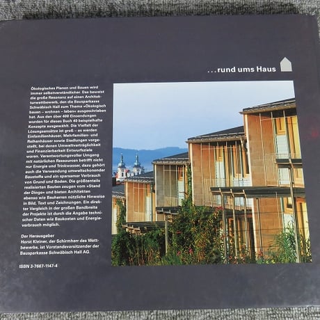 【洋書】Oekologische Architektur, ein Wettbewerb(ドイツ本）　BL5-S18