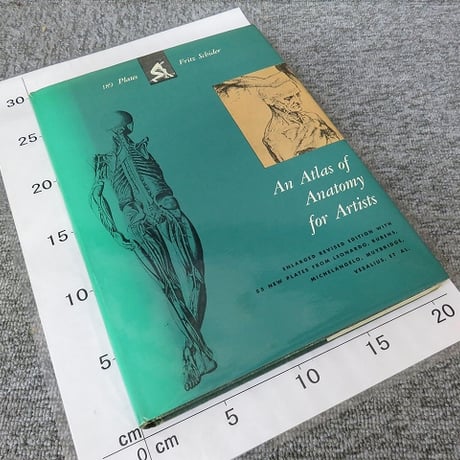 【洋書】AN ATLAS OF ANATOMY FOR ARTISTS　アーティストのための解剖学書/BL5-S10