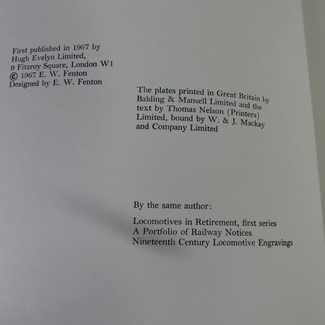 【洋書】Locomotives in Retirement: Ser. 2/BL5-S39
