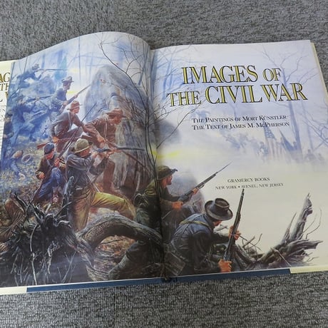 【洋書】Images of the Civil War ハードカバー 1992/Mort Kunstler Inc. (著)/BL5-S7