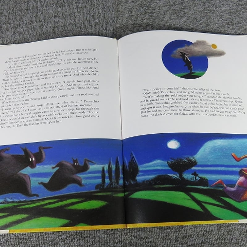 洋書・仕掛け絵本　ピノキオ しかけ絵本】ADVENTURES OF PINOCCHIO ピノキオの冒険 -の商品