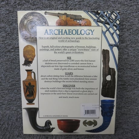 【洋書】DK Eyewitness Guides: Archaeology ハードカバー – 1998/BL5-S1