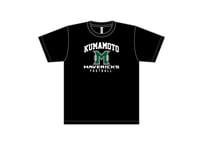 半袖ドライTシャツ（ポリエステル100％）300D 黒