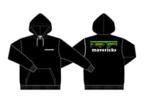 フリースパーカー 347B 黒