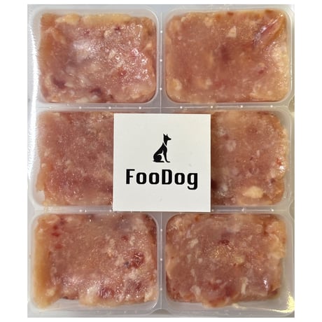 FooDogブレンド【国産鶏】内蔵MIXミンチ 小型犬向け切り取れるパック