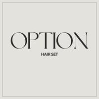 【option】HAIR SET（ブロー込み）