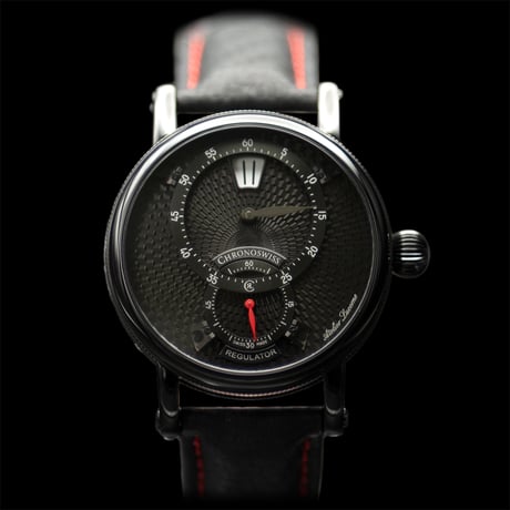 FLYING REGULATOR JUMPING HOUR CH-8325-BKBK