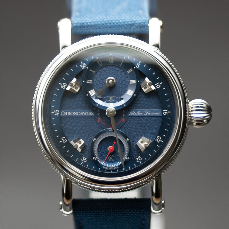 FLYING GRAND REGULATOR CH-6723-BLBL | Chronoswi