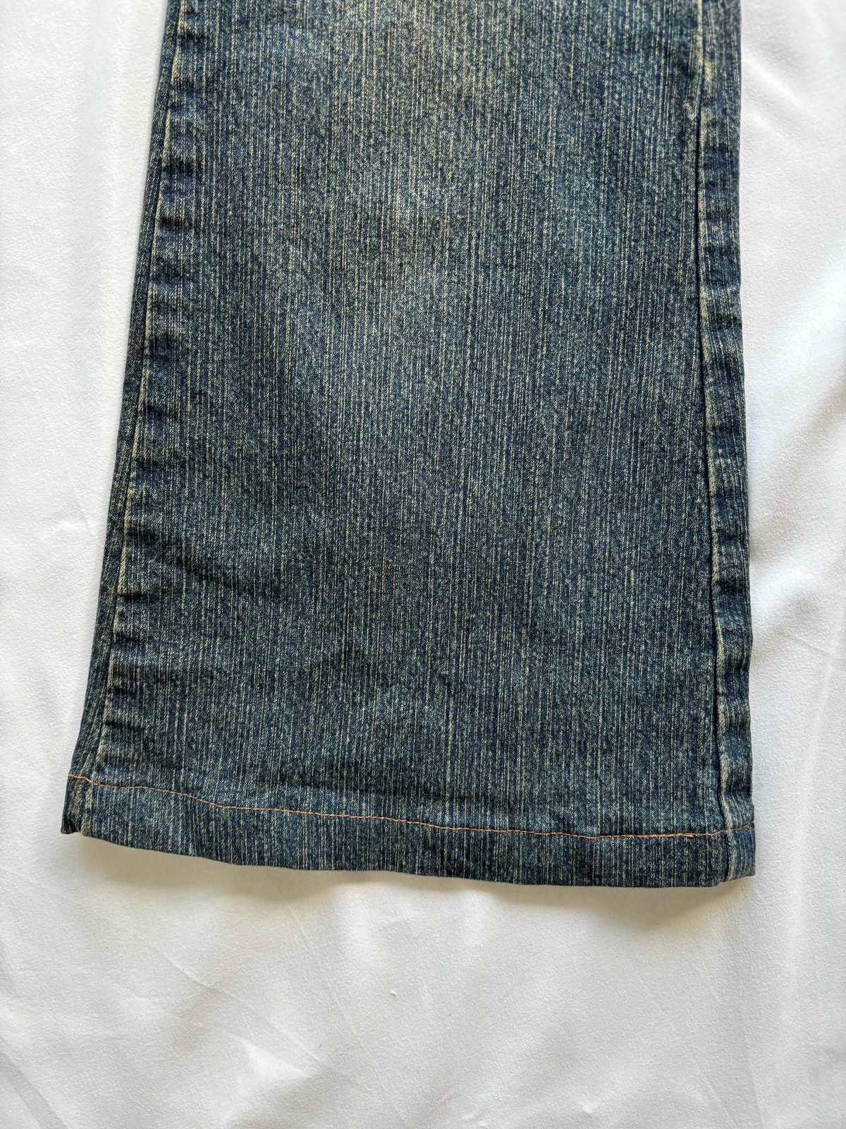 Y2K vintage washed denim flare pants | Letty