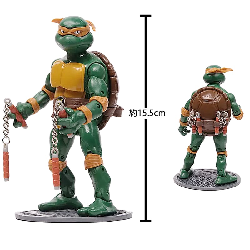 未開封 TMNT タートルズ フィギュア ミケランジェロ 復刻 1988 未開封 TMNT タートルズ フィギュア ミケランジェロ 復刻 1988