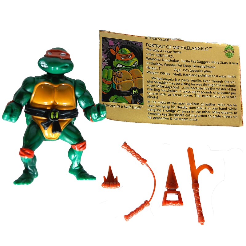 TMNT タートルズ フィギュア アンティーク ミケランジェロ 1988 TMNT タートルズ フィギュア アンティーク ミケランジェロ 1988