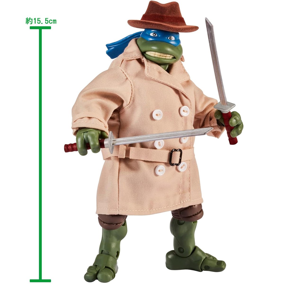 TMNT タートルズ フィギュア アンティーク レオナルド 1990 映画