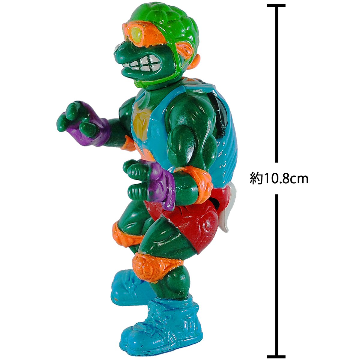 タートルズ　フィギュア　1988　1991 TMNT タートルズ フィギュア アンティーク ドナテロ 1988 映画