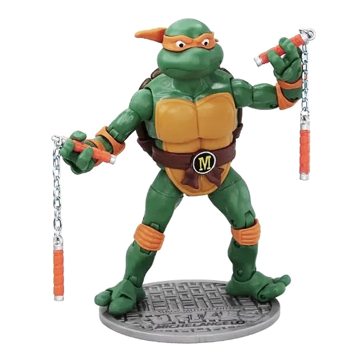 未開封 TMNT タートルズ フィギュア ミケランジェロ 復刻 1988 未開封 TMNT タートルズ フィギュア ミケランジェロ 復刻 1988