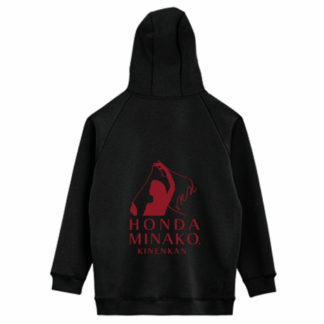 Honda Minako 記念館 限定オリジナルロゴパーカー　ブラック