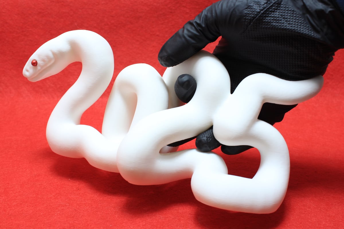 2025 干支飾り「蛇」大サイズ 「レーザ名入れ付」 | ALTER TECH SHOP