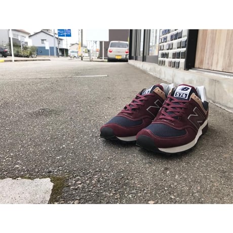 【MADE IN ENGLAND】NEW BALANCE OM576 OBN【イングランド製】BURGUNDY 商品情報用確認!!