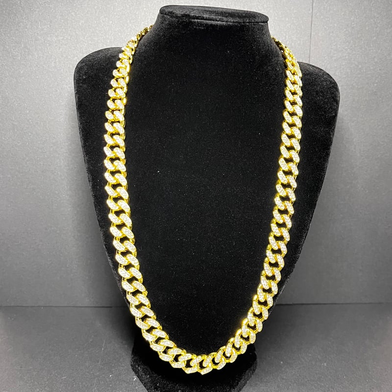 K18ゴールド ネックレス ダイヤモンド風 ゴールド ダイヤモンド風 ネックレス