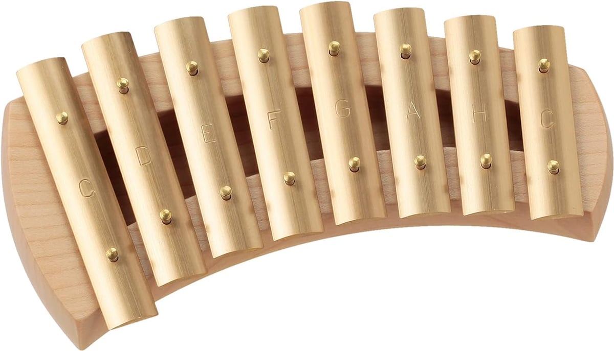 アウリス AURIS 楽器 鉄琴 真鍮 グロッケン ダイヤトニック 8音  