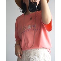 made in USA / 90's “FIRE ISLAND” embroidered tee