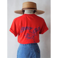 00's "FRUIT OF THE LOOM" ballerina print tee