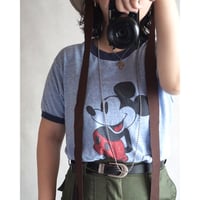 80's Tropix Togs "Mickey Mouse" vintage ringer tee