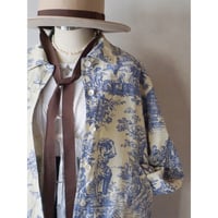 【special】90's "toile de jouy" print cotton jacket