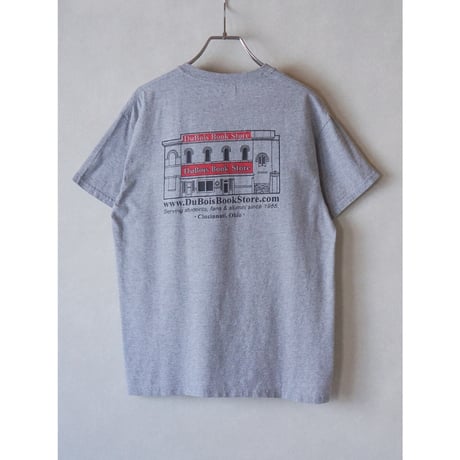 "DuBois Book Store" old english logo print tee