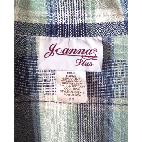 90's lightweight check tailored jacket