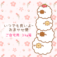 ご自宅用/3kg箱(いつでも良いよーおまかせ便)