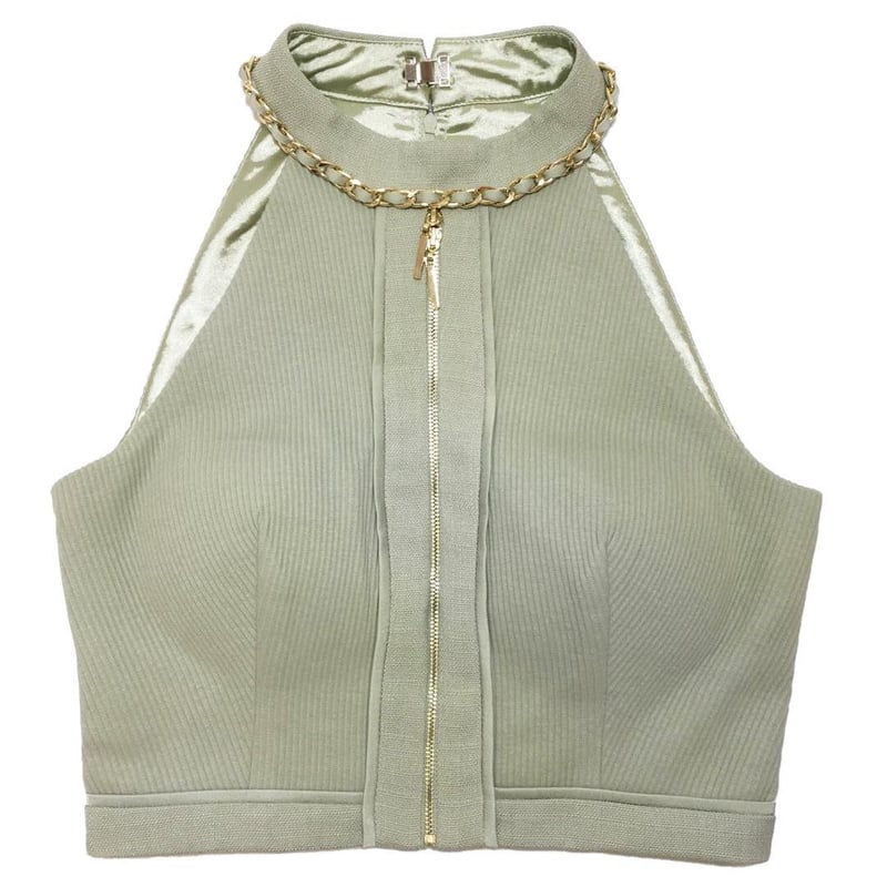 ROBE de FLEURS Glossy クラッシュミント　セットアップ S ROBE de FLEURS Glossy クラッシュミントセットアップ S