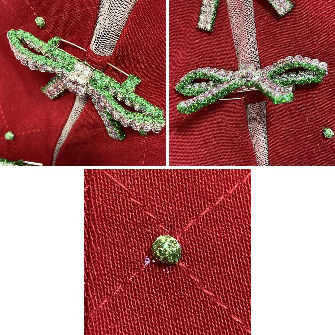 Anier ROBE. / アニエルローブ】リボン スエードフレアセットアップ