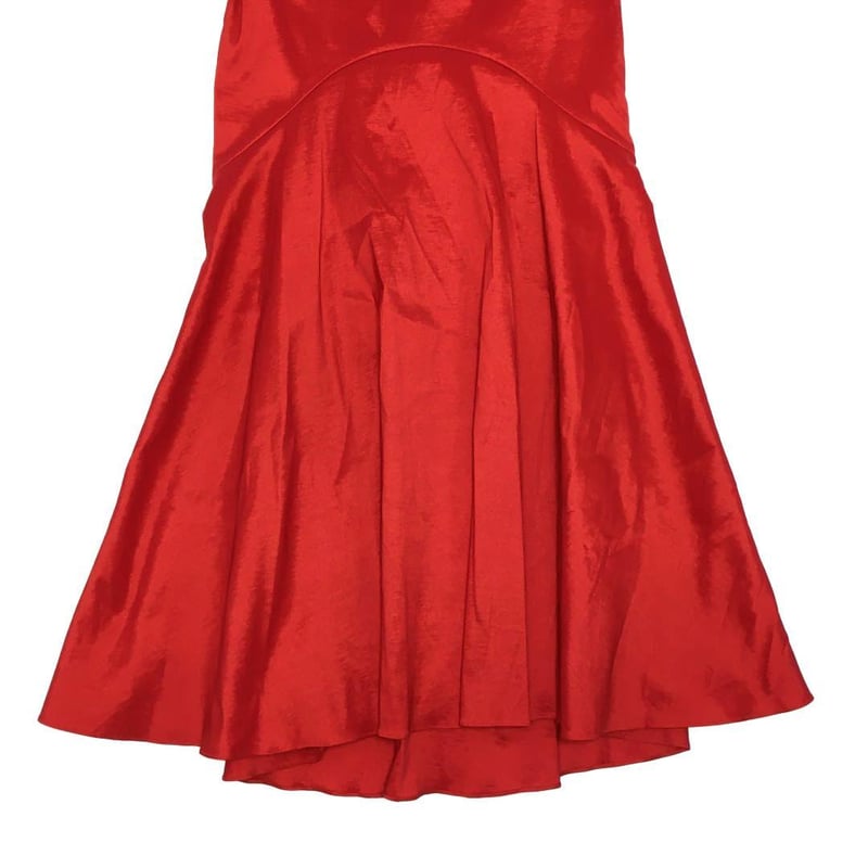 UNA VALERIE / ウナヴァレリェ】マーメイドロングドレス レッド  